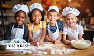 1-Hour Kiddies Cooking Class for One Child at Tots n Pots