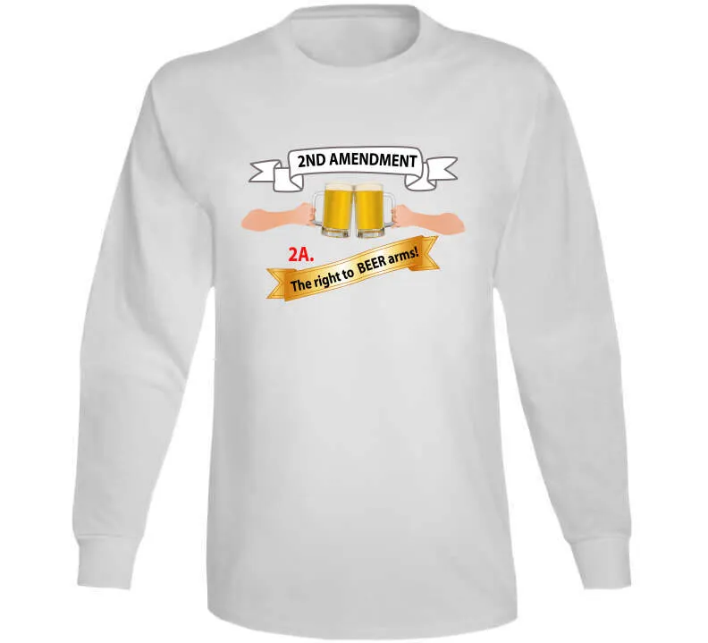 2nd Amendment 2a - The Right To Beer Arms X 300 Hoodie