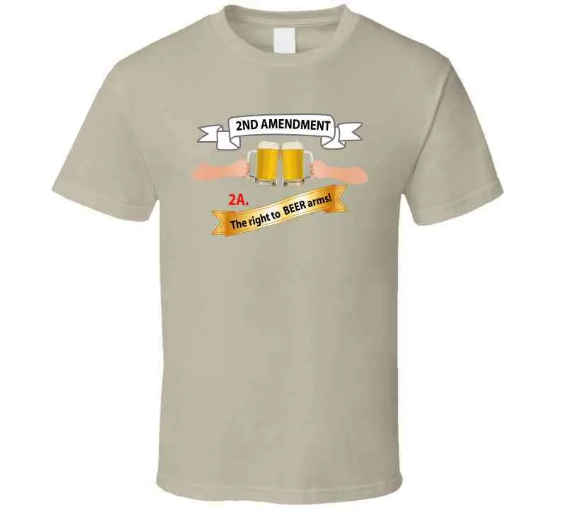 2nd Amendment 2a - The Right To Beer Arms X 300 Hoodie