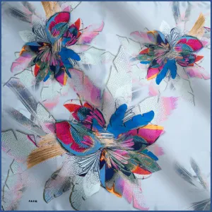 Aker Avanna Floral Turkish Silk Scarf No. 22