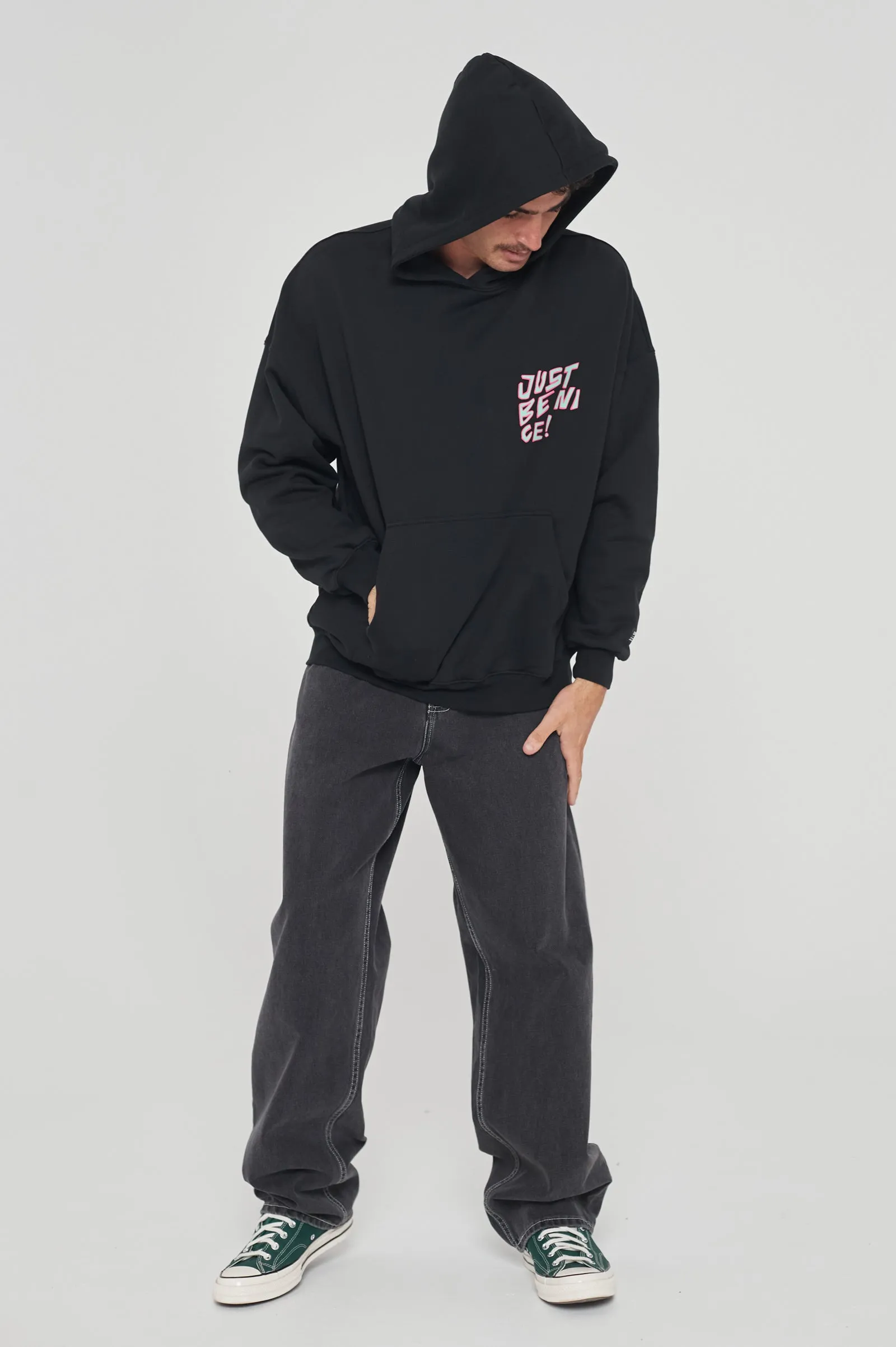 Alec Hoodie - Black Nice Square