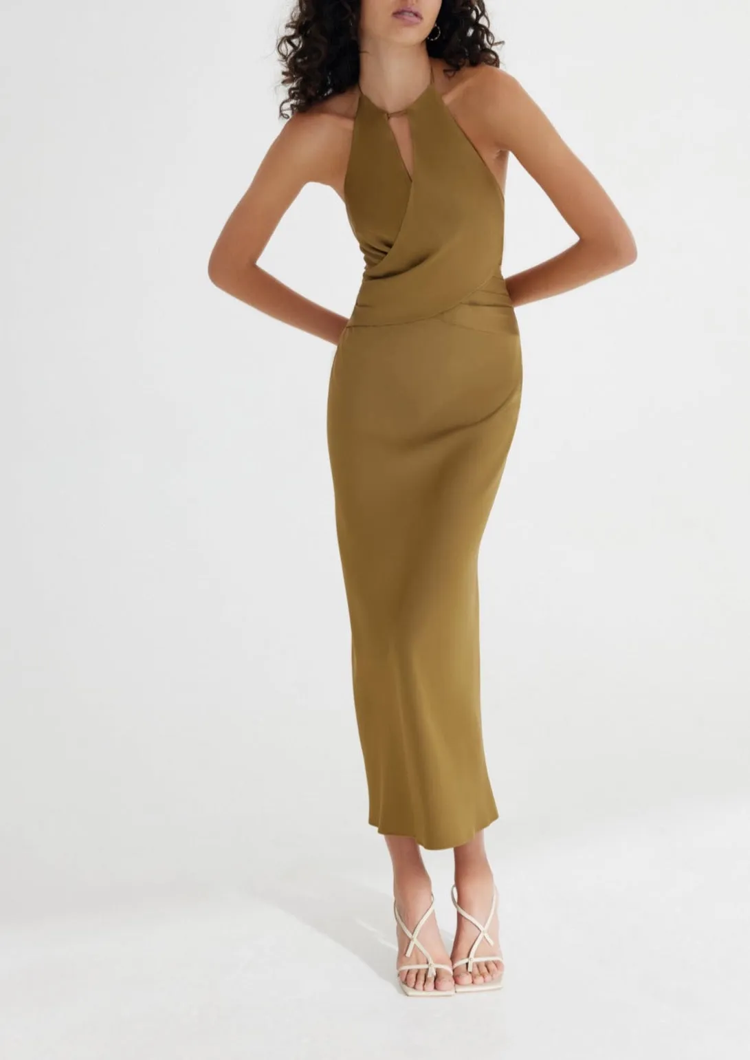 Alix Dress - Olive