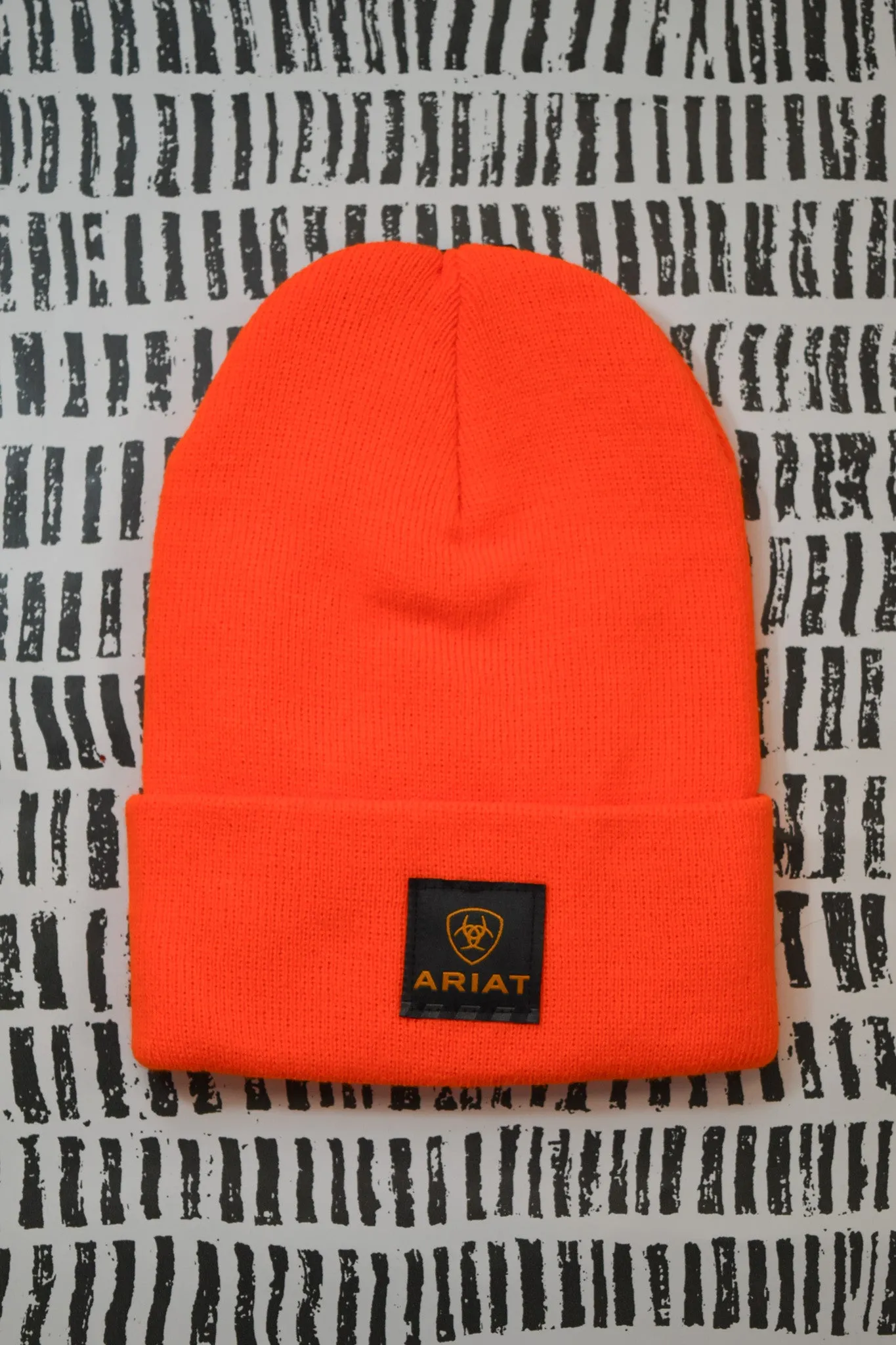 Ariat Orange Rebar Beanie