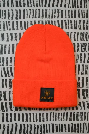 Ariat Orange Rebar Beanie