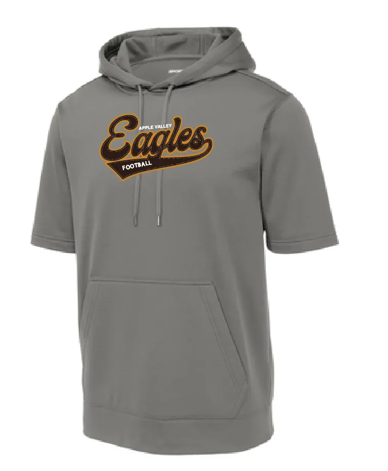 AV Highschool Football - Youth Performance Short Sleeve Hoodie