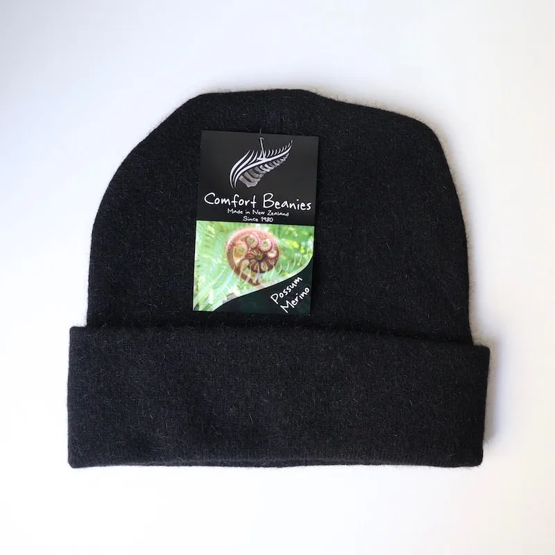 Beanie Possum Merino Comfort (9 colours)