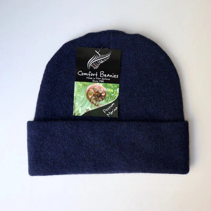 Beanie Possum Merino Comfort (9 colours)