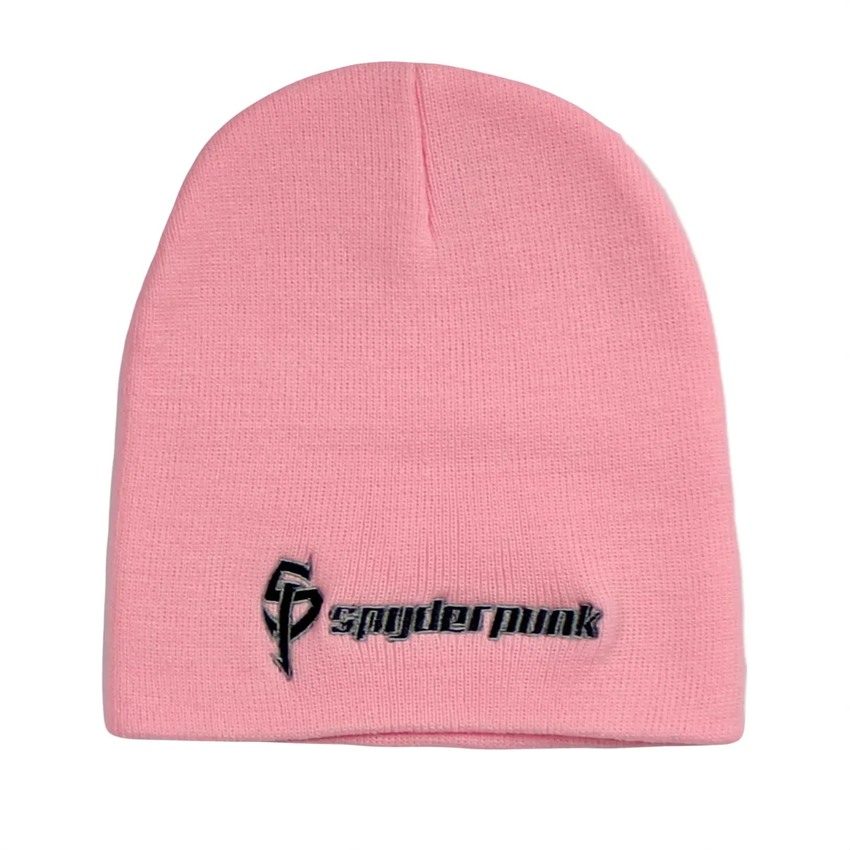 Beanie Spyderpunk Knit Skull Embroidered Available In 5 Colors