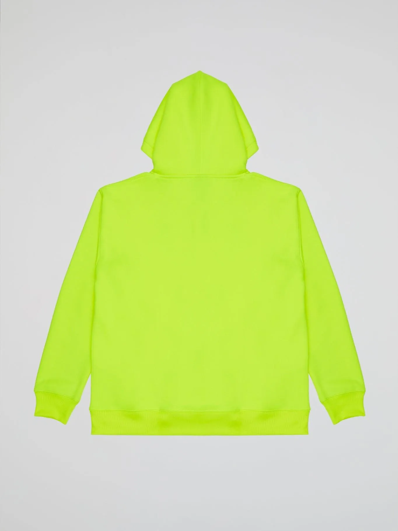 Bhype Society - Neon Yellow Hoodie Bhype Logo Essentials