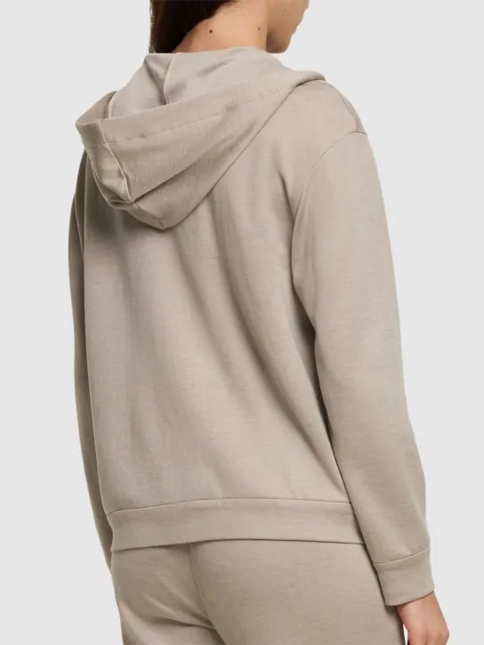 Brunello Cucinelli   Cotton blend jersey sweatshirt hoodie 