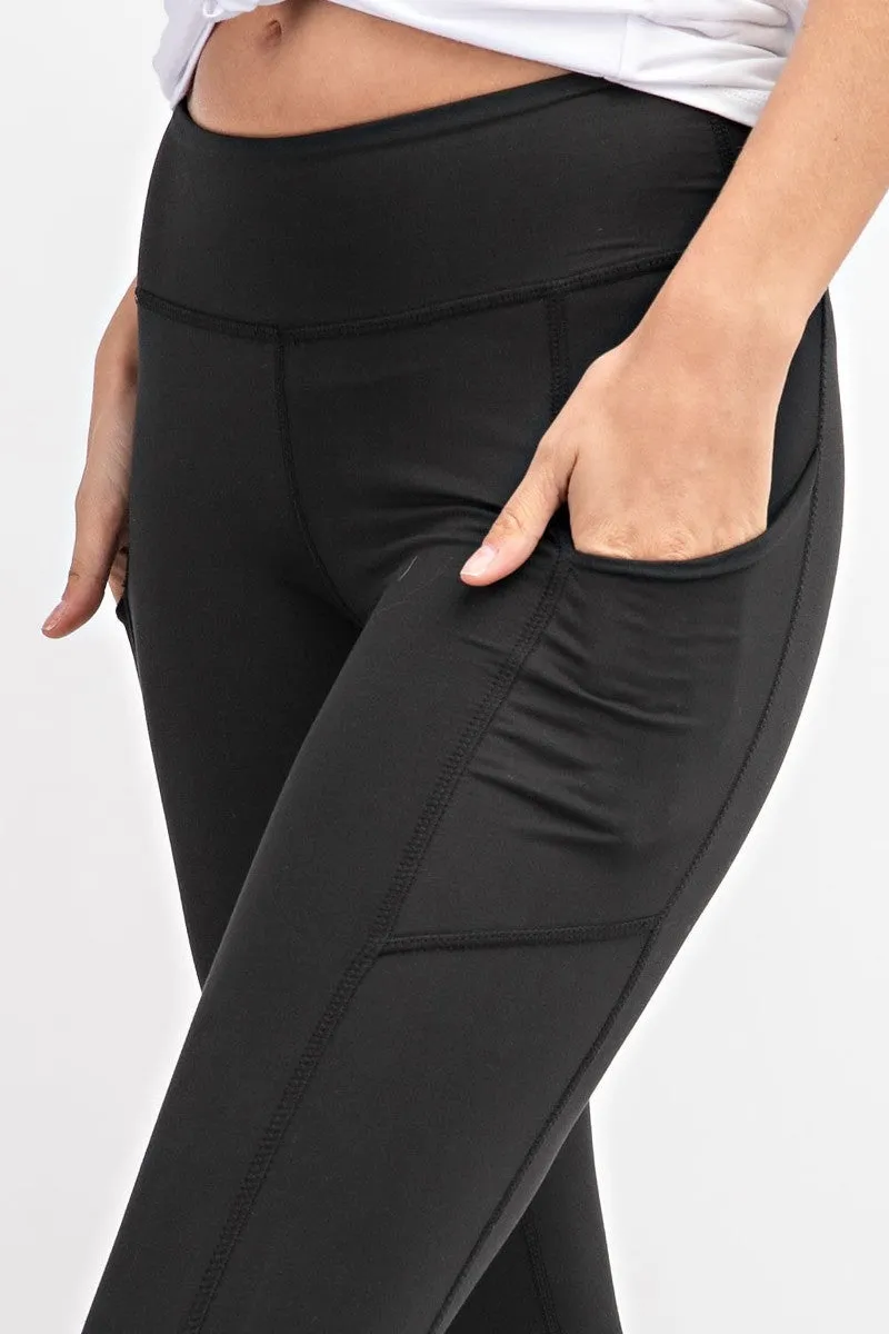 Butter Soft High Waist Capri Leggings with Pockets