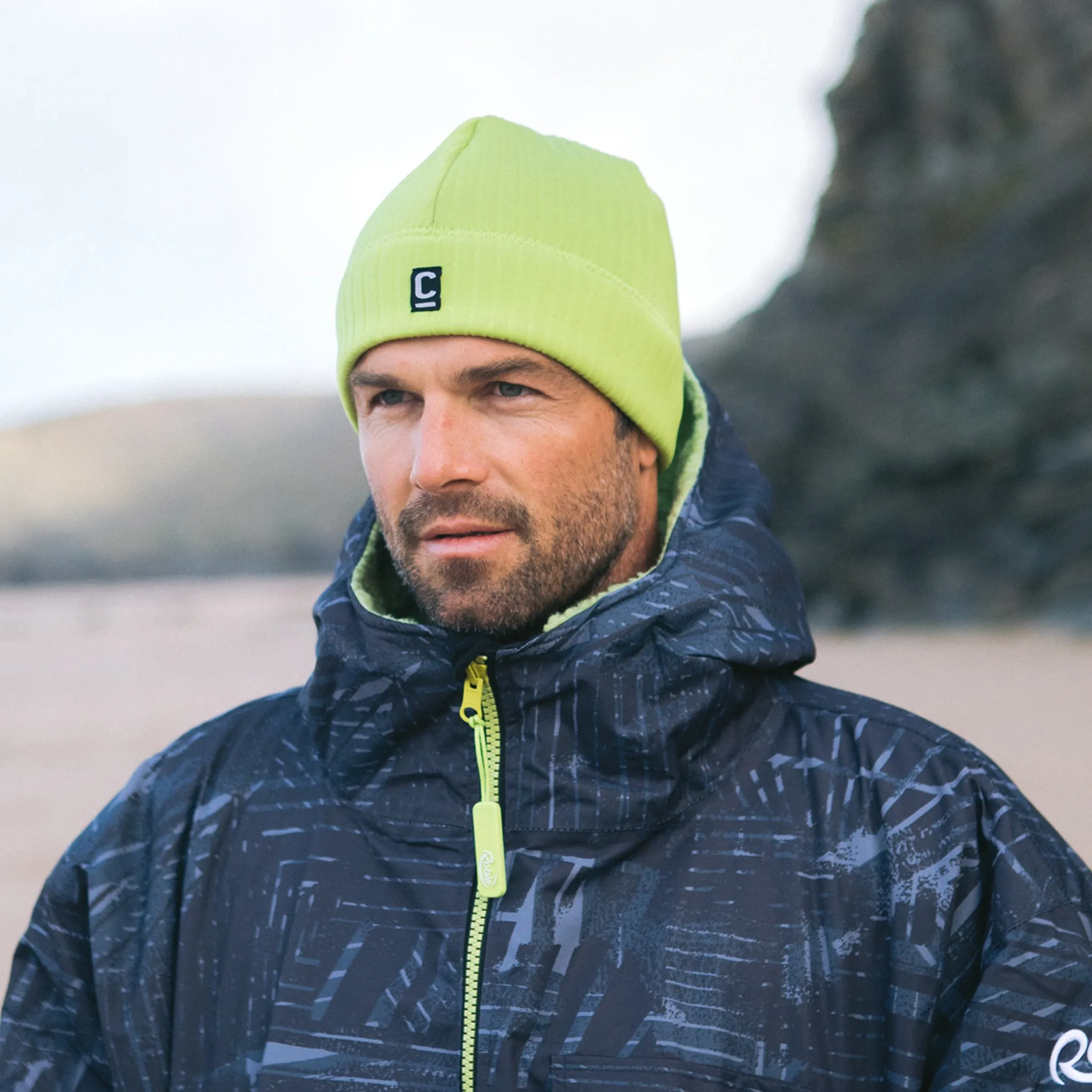 C-Skins 2mm Storm Chaser Swim 'n' Surf Beanie Lime