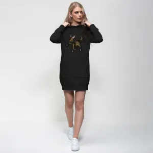 Chihuahun Premium Adult Hoodie Dress