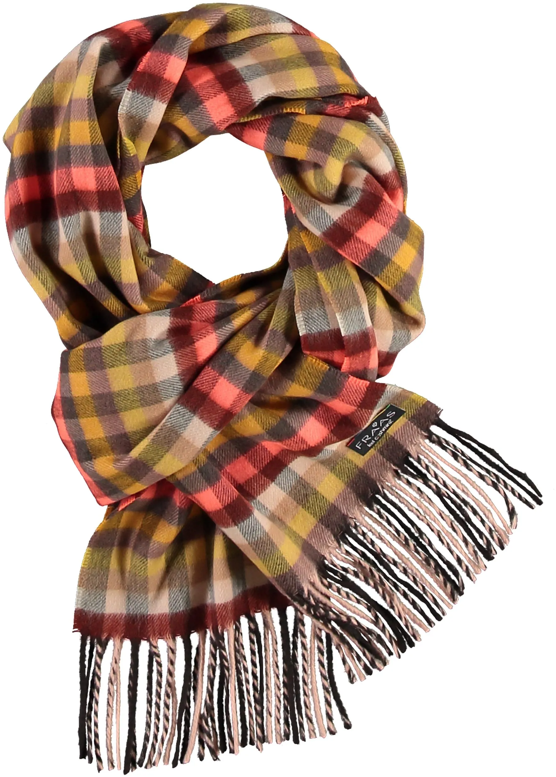 Christian Paul by sidonio's Women's Multi Check Woven Cashmink® Scarf 625282