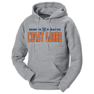 Coast Guard Hoodie - USCG - Semper Paratus Basic Sweatshirt  Men's and Lady's USCG Hoodie