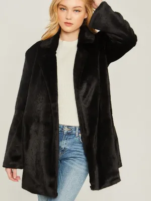 Coat Obsession Soft and Cozy Teddy Collar Coat