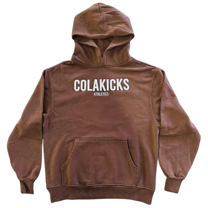 ColaKicks Mocha Heavyweight Puff Embroidered Hoodie