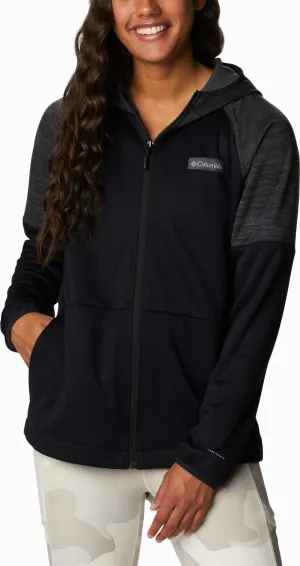 Columbia Women&#x27;s Windgates Fullzip Hoodie Black, Black Heather | Buy Columbia Women&#x27;s Windgates Fullzip Hoodie Black, Black Heather here | Outnorth