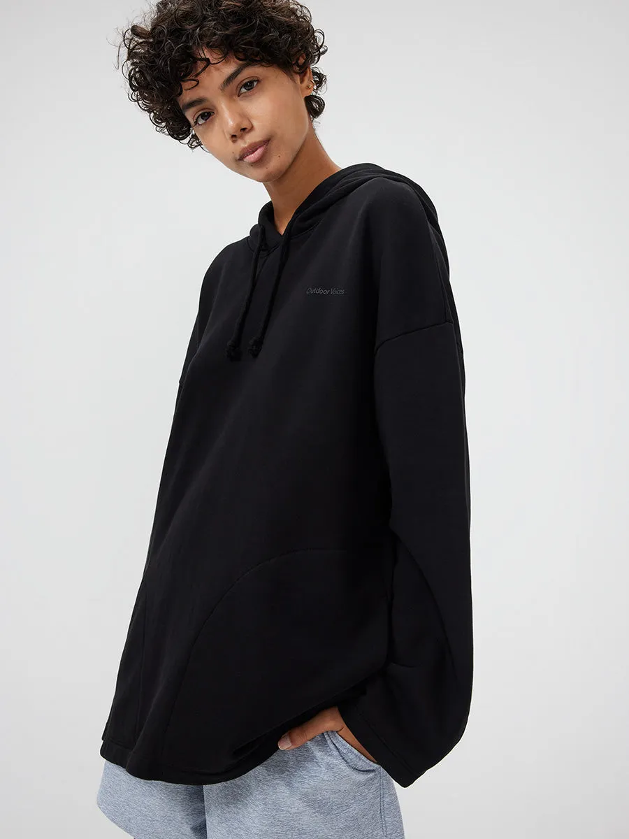 Cotton Terry Oversized Hoodie