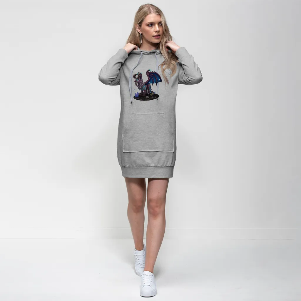 Deviant Dungeon Lurker Premium Adult Hoodie Dress