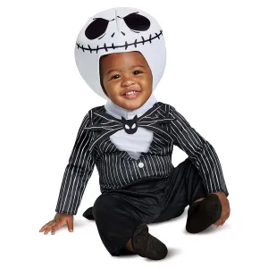 Disney Nightmare Before Christmas Jack Jumpsuit Costume for Babies and Toddlers, Black Jumpsuit