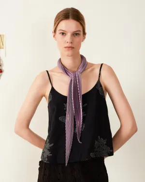 Estella Thistle Plisse Scarf