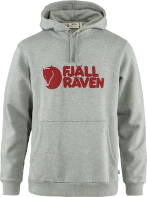 Fjällräven Men&#x27;s Fjällräven Logo Hoodie Grey/Melange | Buy Fjällräven Men&#x27;s Fjällräven Logo Hoodie Grey/Melange here | Outnorth