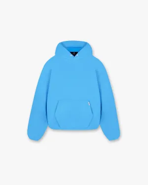 Fleece Oversized Hoodie - Electric Blue