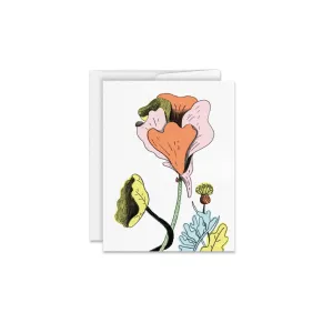 Fleurs Greeting Card