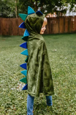 Great Pretenders Dragon Cape with Claws Green