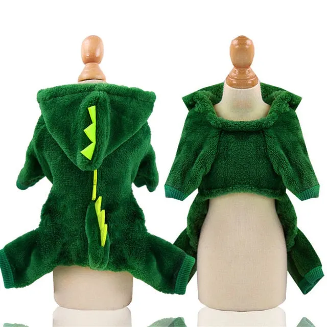 Green Dinosaur Hoodie