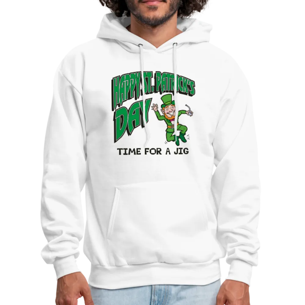 Happy St. Patrick's Day Time For A Jig Men's Hoodie