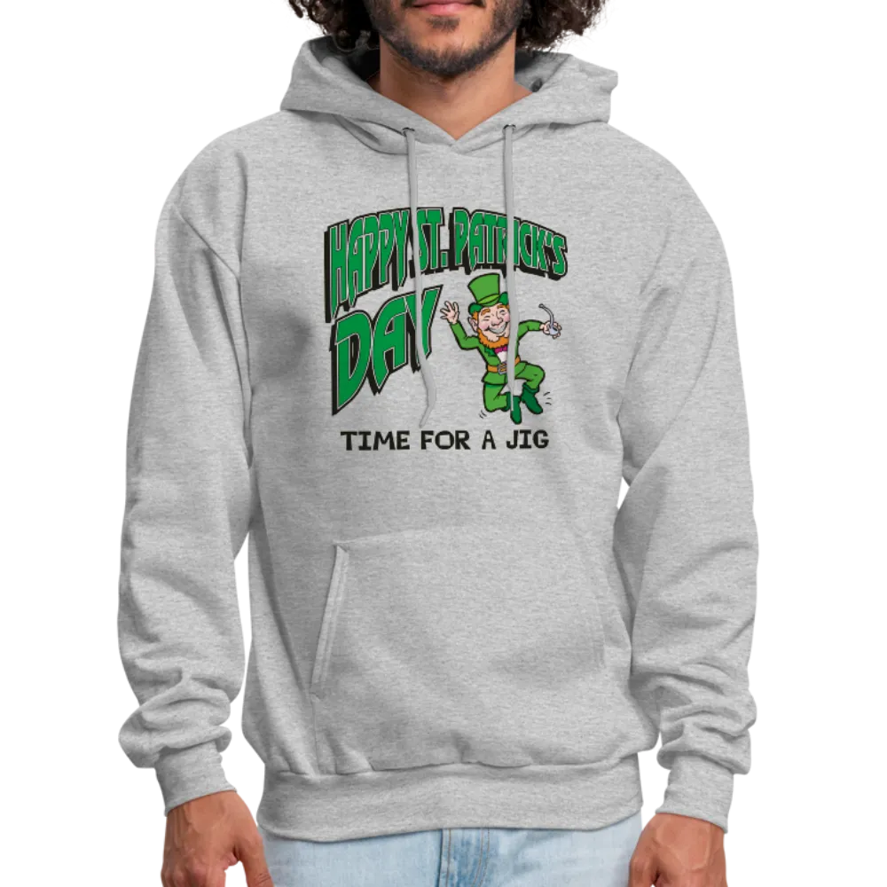 Happy St. Patrick's Day Time For A Jig Men's Hoodie