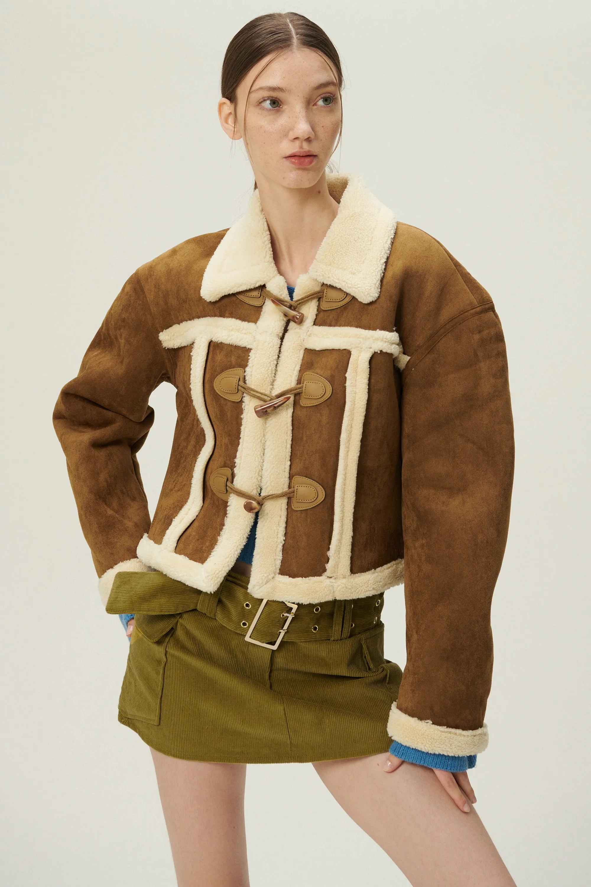 Helen Duffle Shearling Jacket