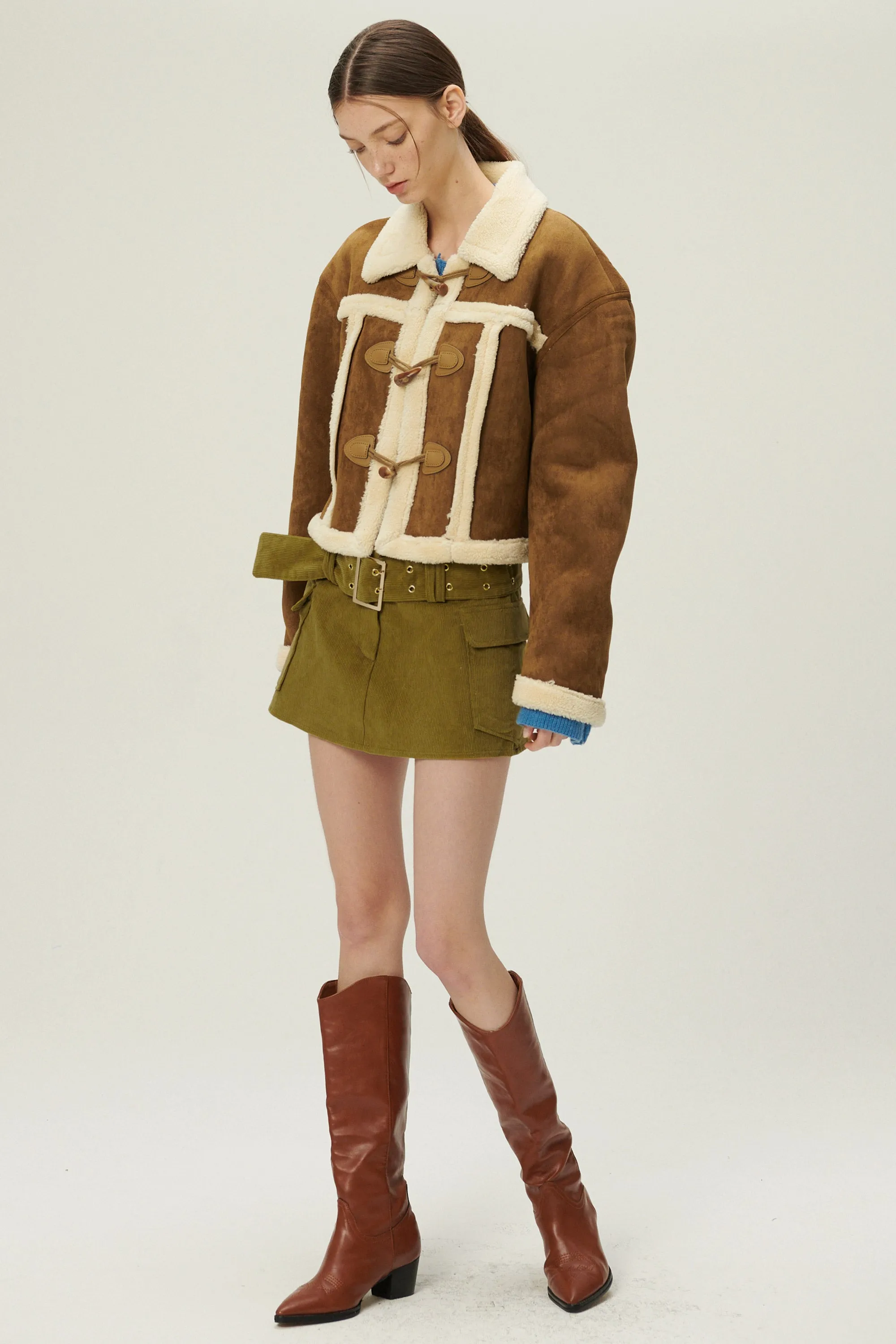 Helen Duffle Shearling Jacket