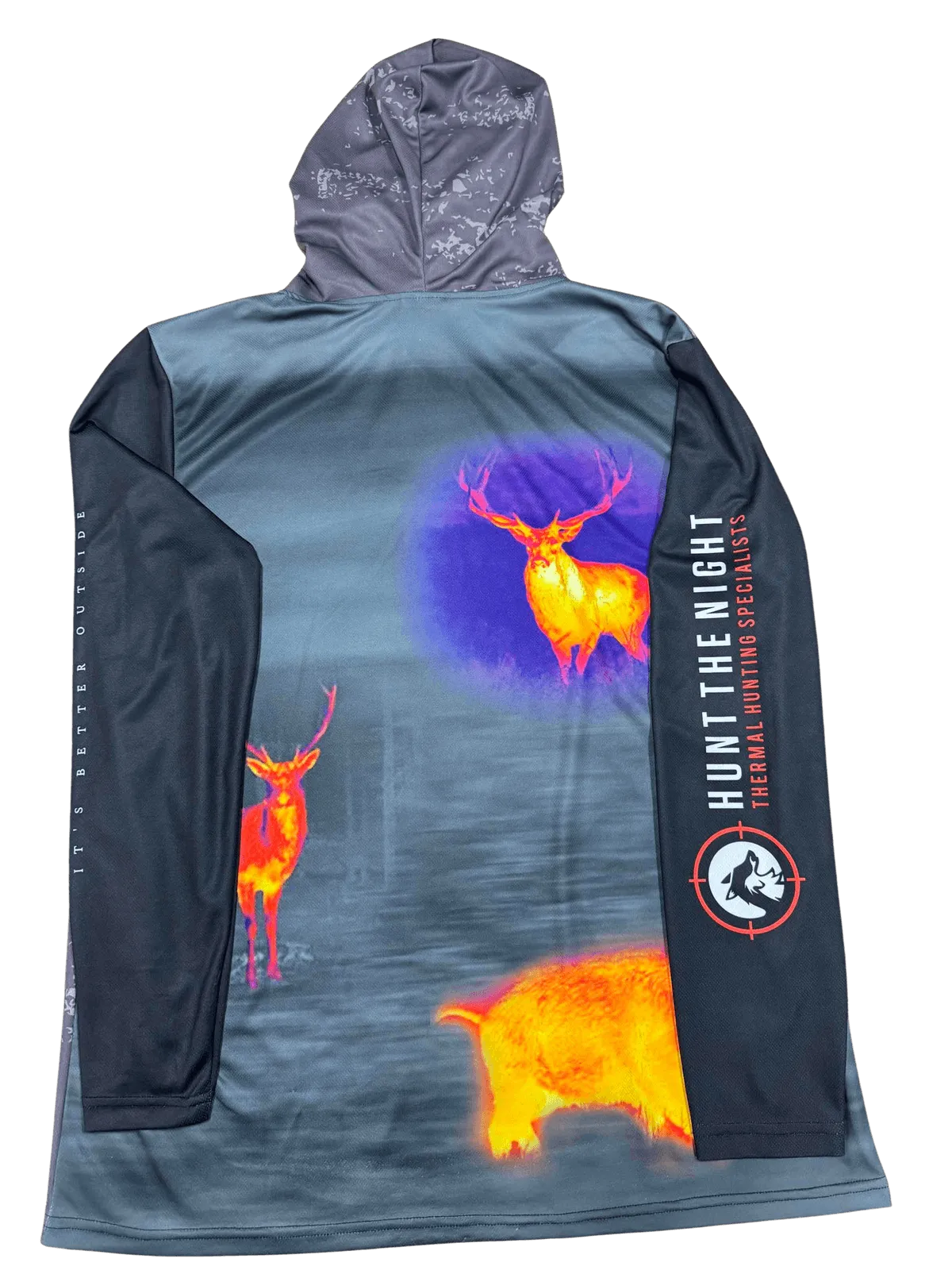 HUNT THE NIGHT LIGHT WEIGHT HOODIE