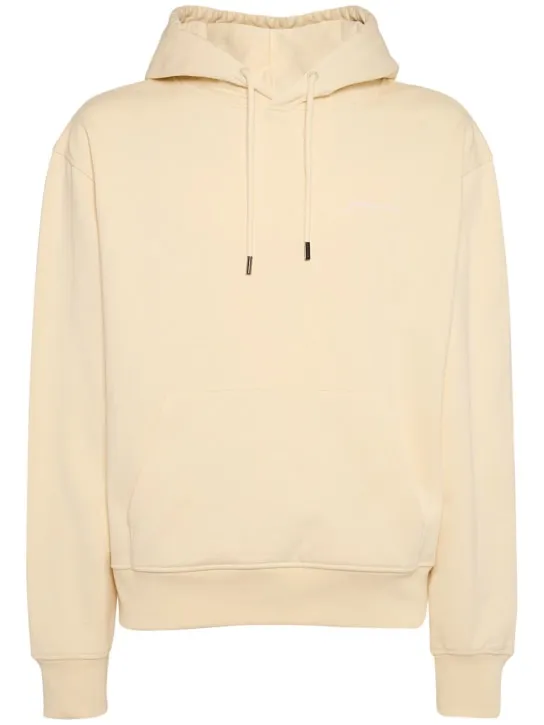 Jacquemus   Le Sweatshirt Brode cotton hoodie 