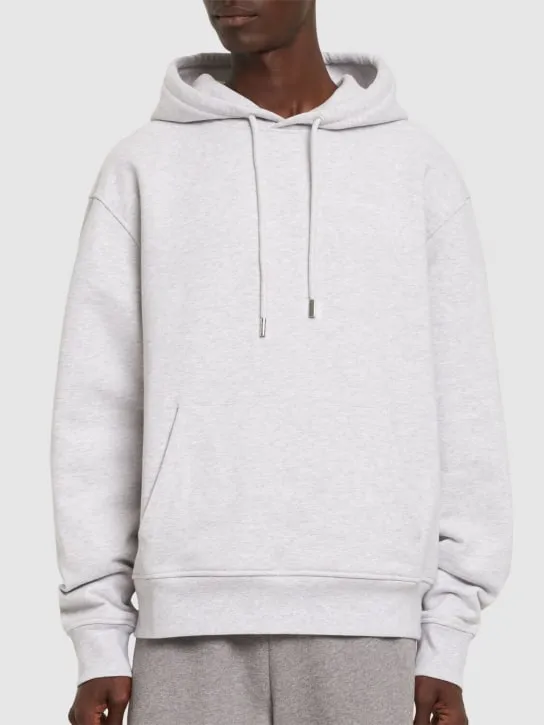 Jacquemus   Le Sweatshirt Brode cotton hoodie 