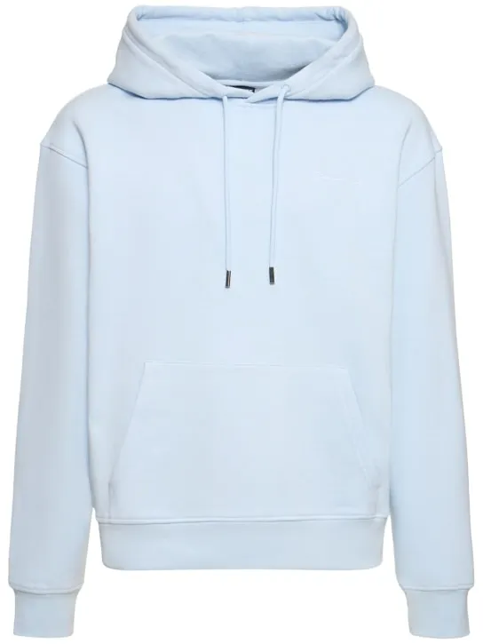 Jacquemus   Le Sweatshirt Brode cotton hoodie 