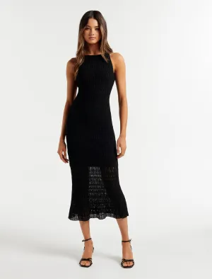 Jayden Petite Midi Knit Dress