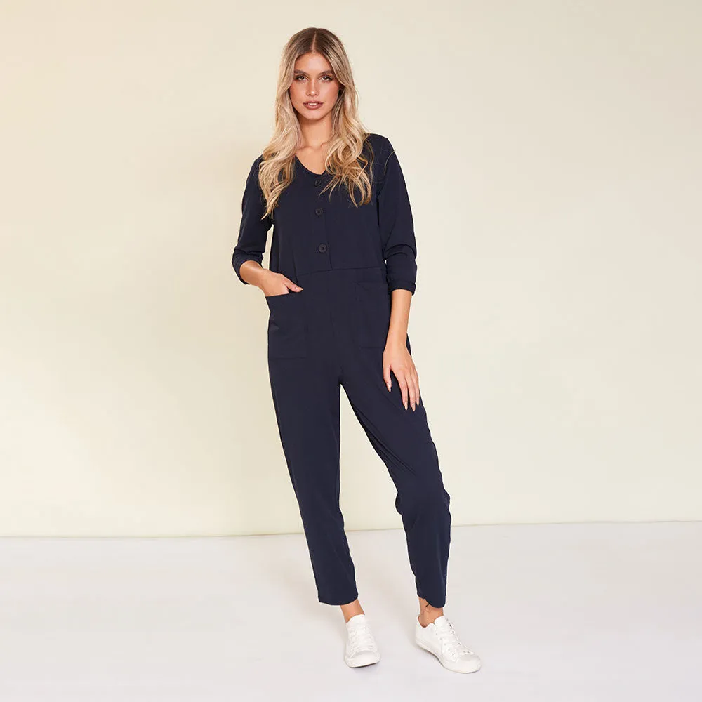 Jodie Jumpsuit (Navy)