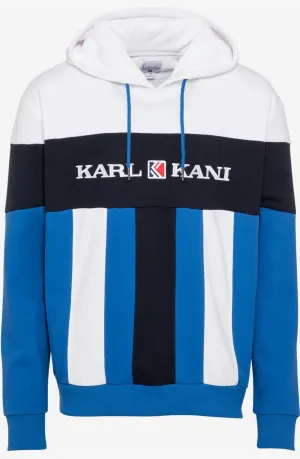 Karl Kani Retro Block Hoodie blue/white