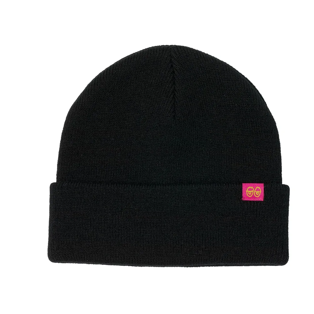 Krooked - Eyes Beanie (Black/Pink)