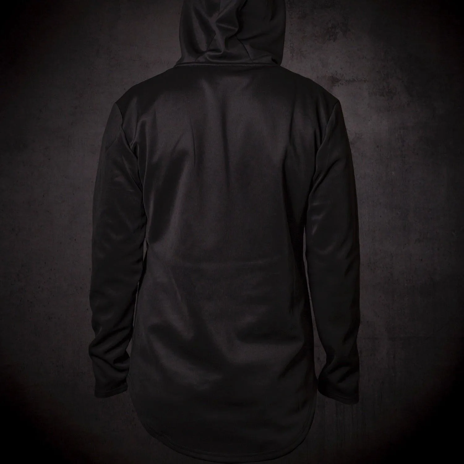 Leviathan Cross Hooded Athletic Longsleeve