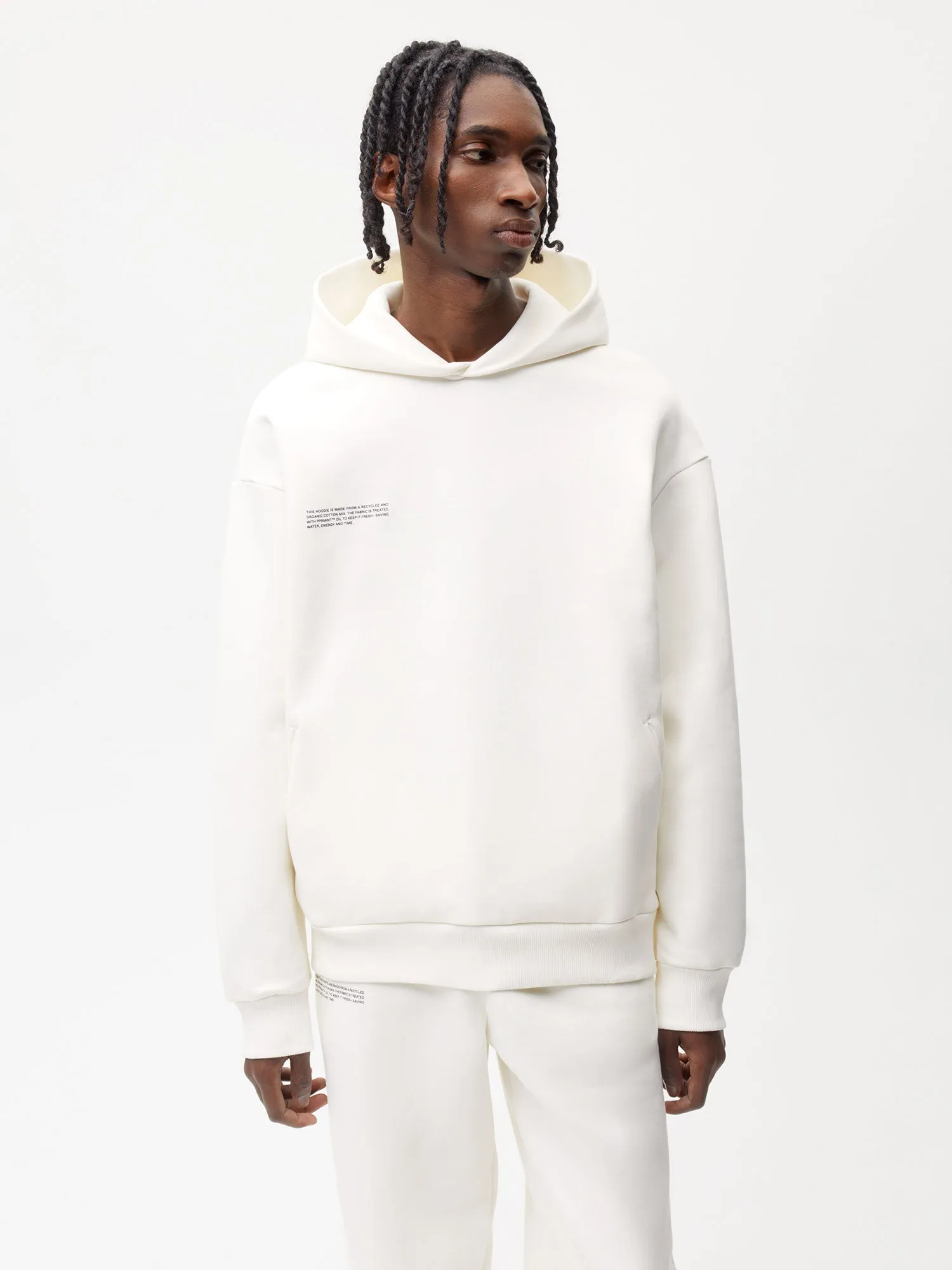 Mens Archive 365 Heavyweight Hoodie—off-white