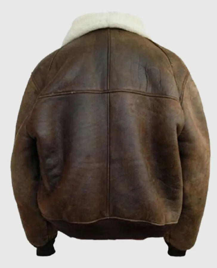 Men's B3 Aviator Shearling Bomber Jacket