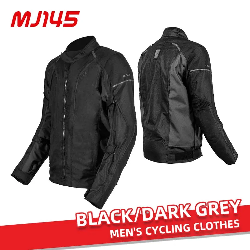 Men's LS2 Soft Armor CE Certified Motorcycle Jacket