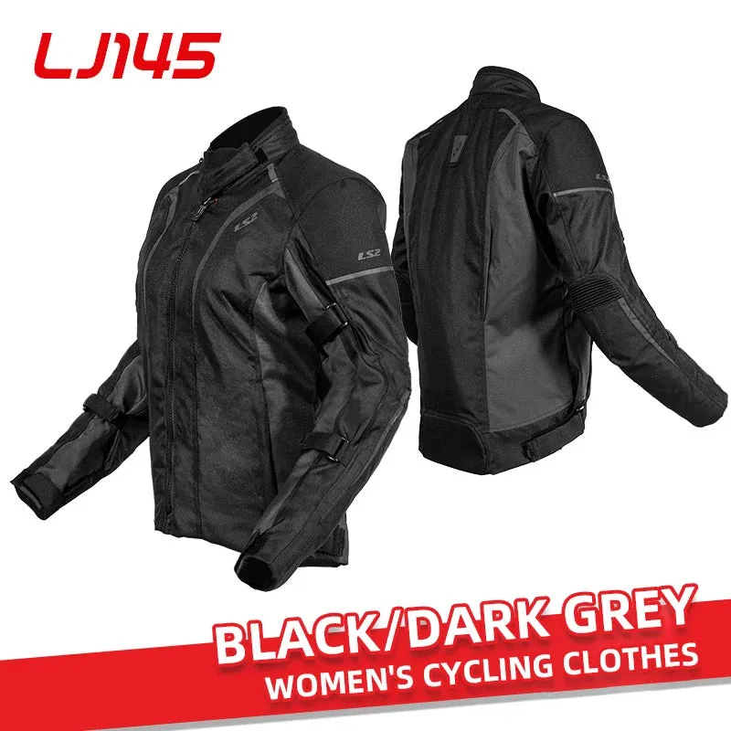 Men's LS2 Soft Armor CE Certified Motorcycle Jacket