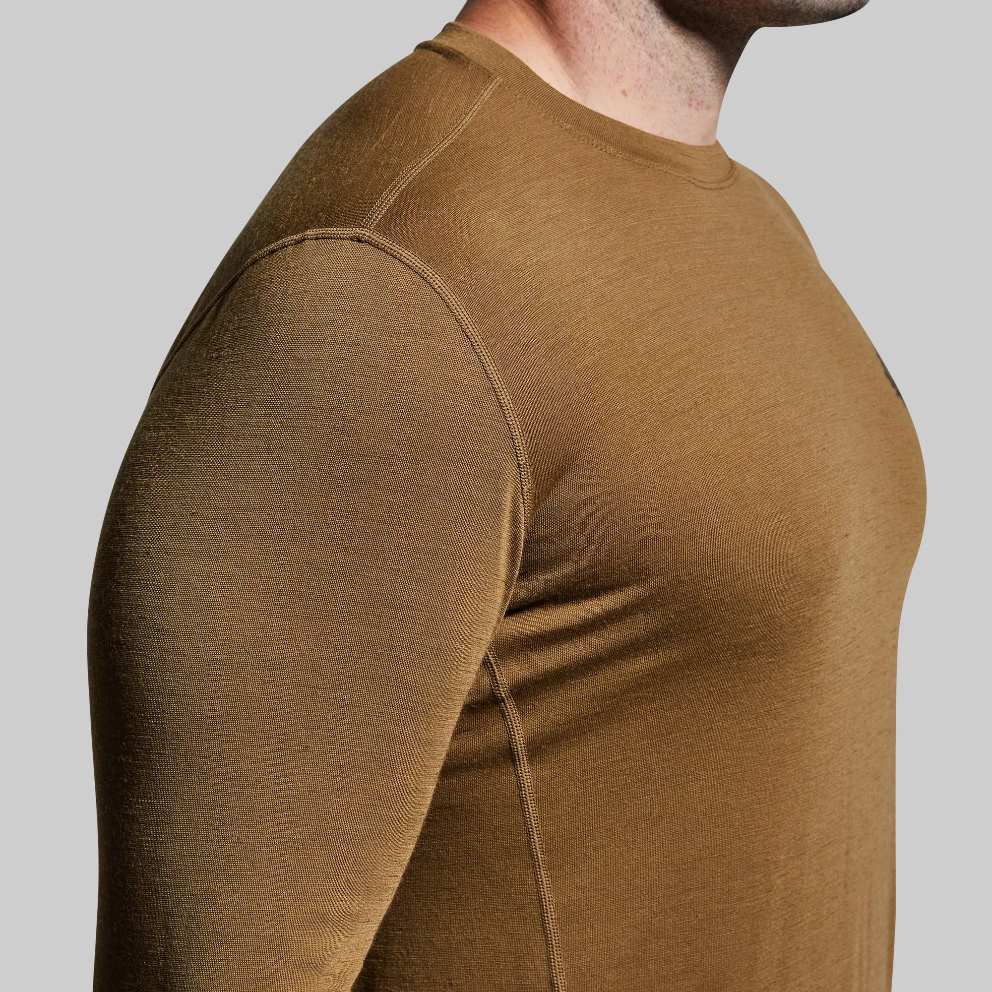 Men's Ridgeline Base Layer Top (Coyote Brown)