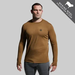 Men's Ridgeline Base Layer Top (Coyote Brown)